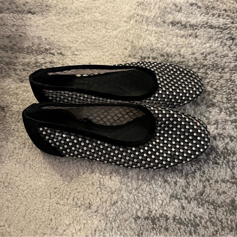 Zara Mesh Flats